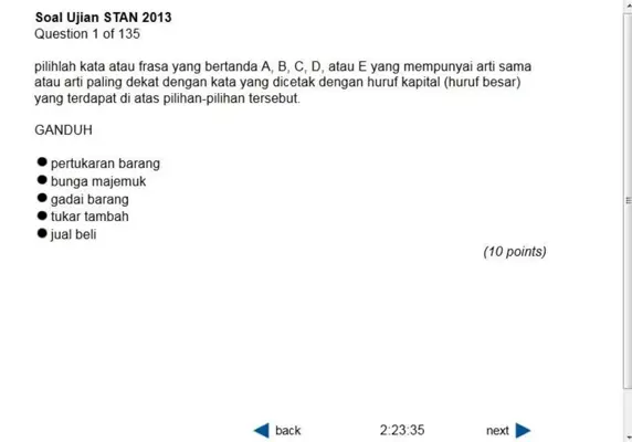 Soal STAN android App screenshot 3